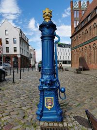 historische Wasserpumpe in Stettin